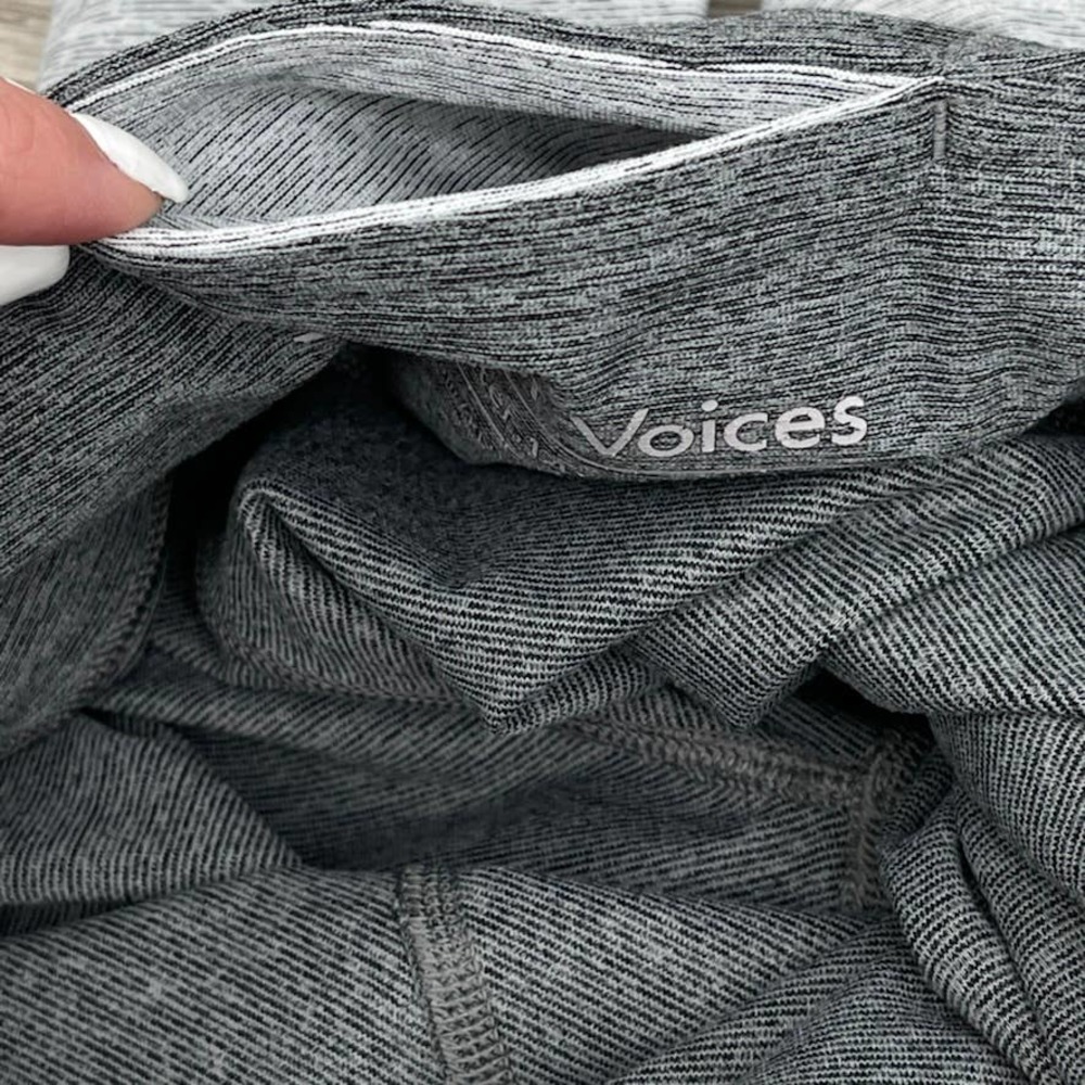 OUTDOOR VOICES Ombre Color Block Leggings 26" Inseam in Gray - Size XS EUC - Picture 4 of 8